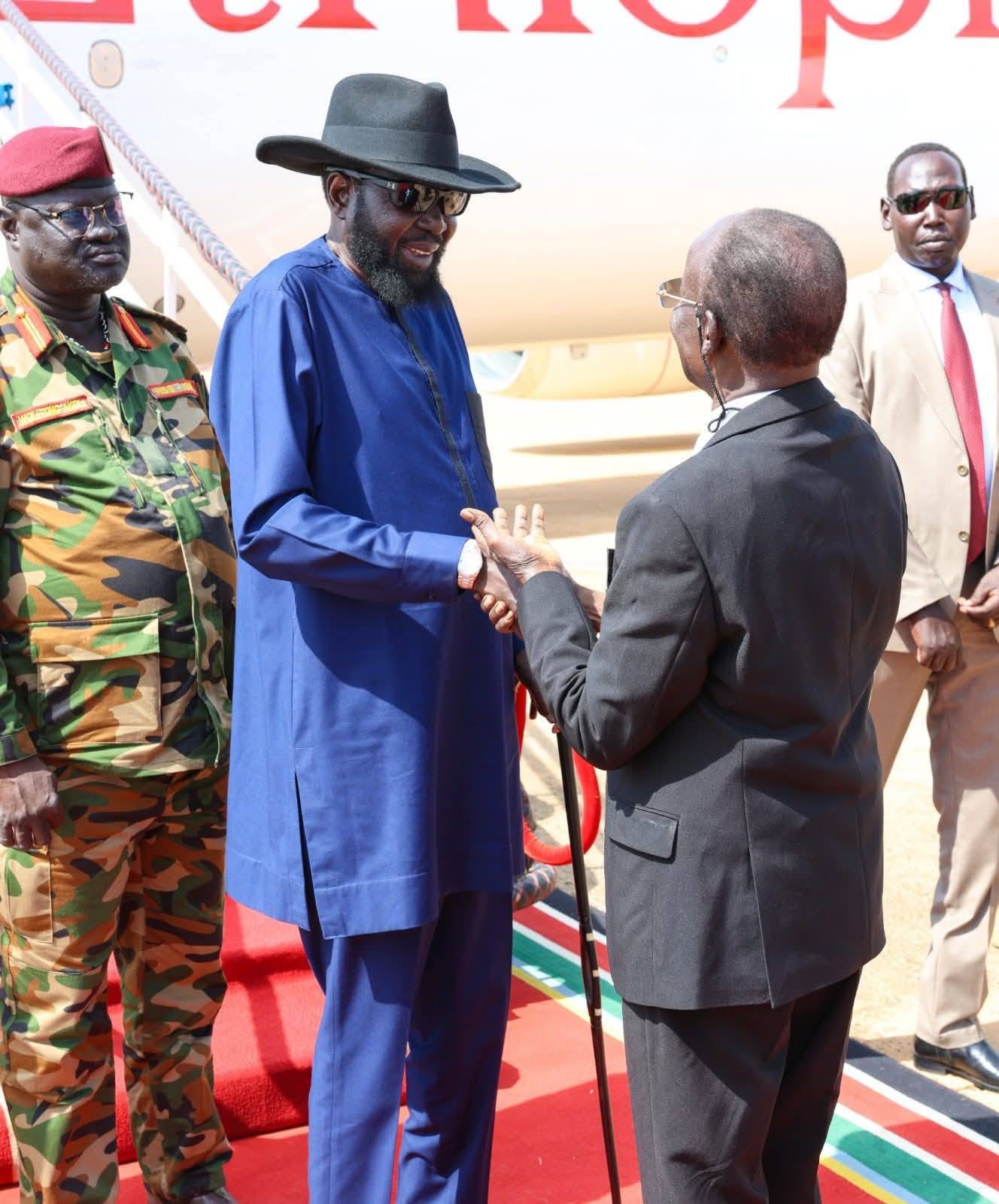 PRESIDENT KIIR CONCLUDES BAHR EL GHAZAL PEACE & DEV’T TOUR, RETURNS TO JUBA
