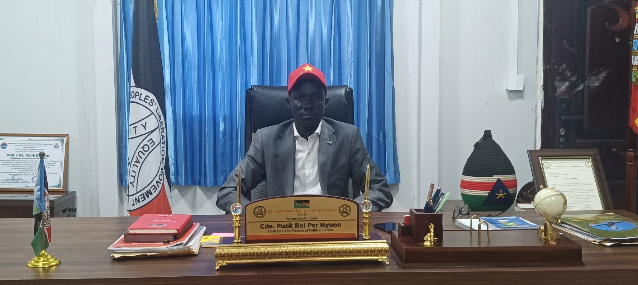 SPLM Youth League Chair Urges Youth To Love Their Country