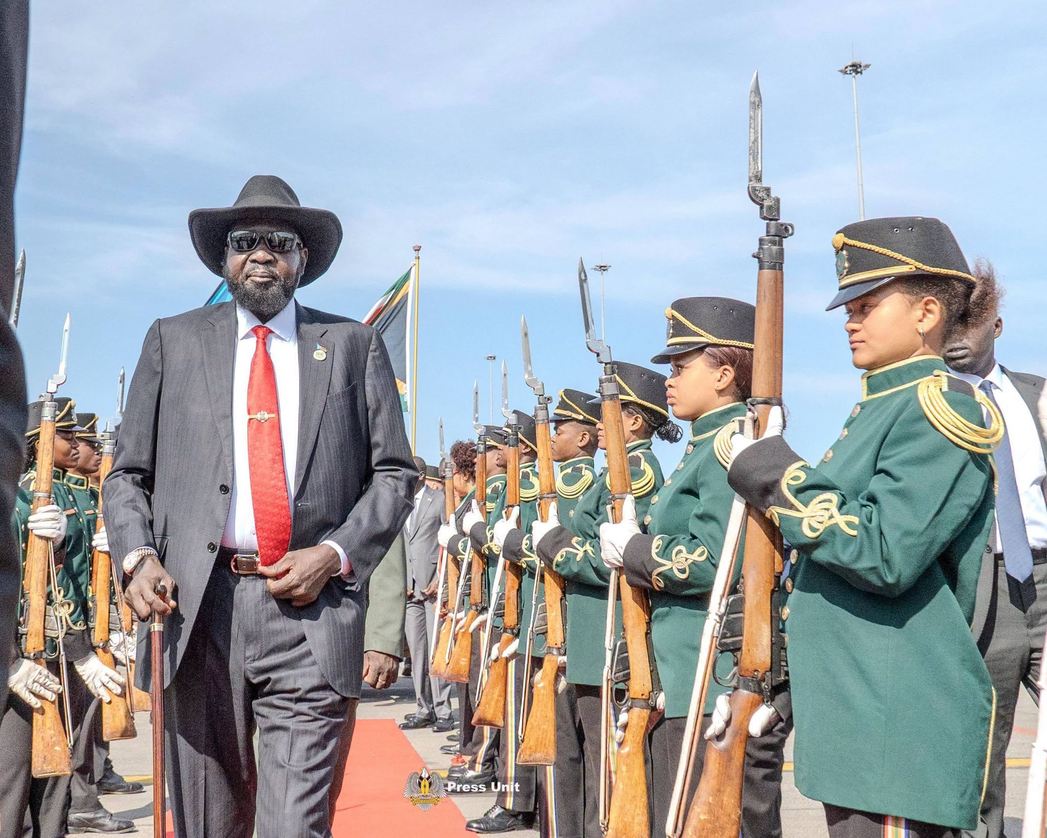 President Kiir Returns To Juba After Working Visit To South Africa