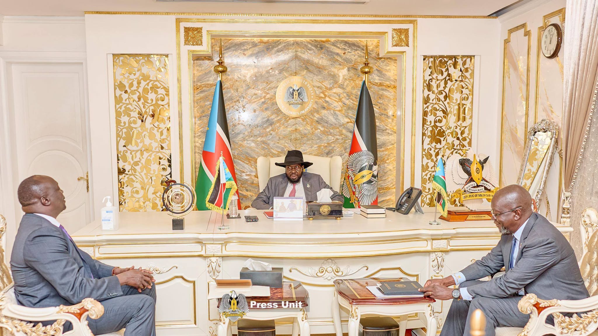 President Kiir Receives Petroleum Sector Progress Report