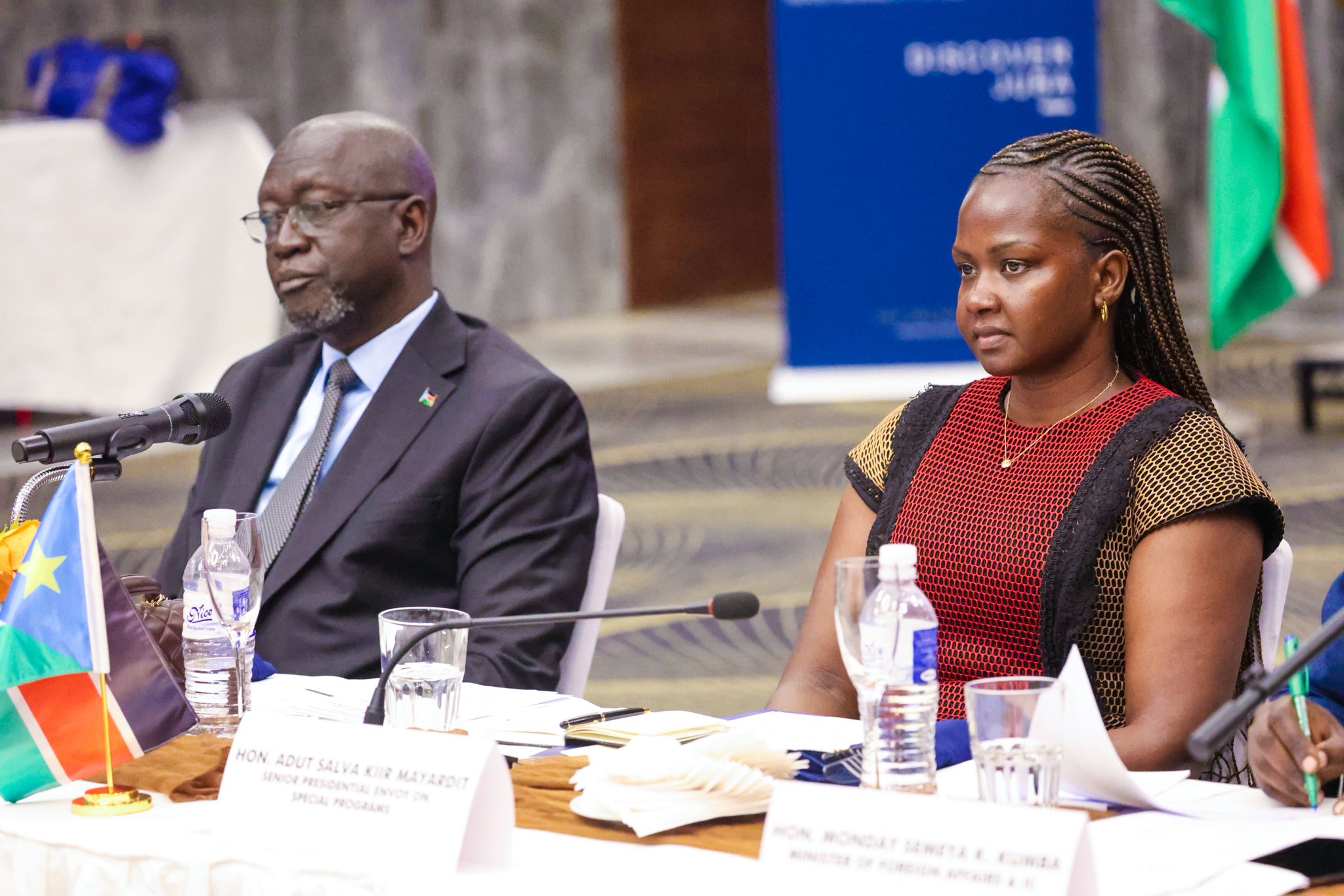 The Senior Presidential Envoy on Special Programs, Hon. Adut Kiir,today convened a High-Level Pan-African Engagement in Juba, bringing together Africa