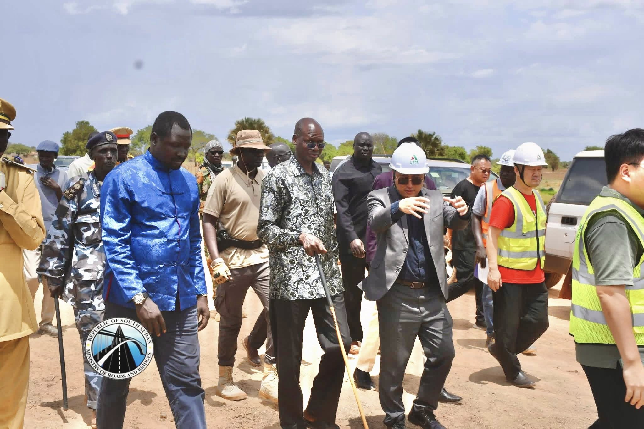The Minister for Roads and Bridges, Peter Lam Both, has officially commenced a two-week assessment mission along the critical Juba–Terekeka–Yirol–Rumb
