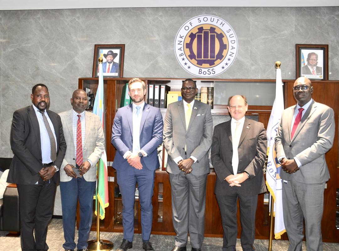 BANK OF SOUTH SUDAN GOVERNOR, UK AMBASSADOR DISCUSS COOPERATION