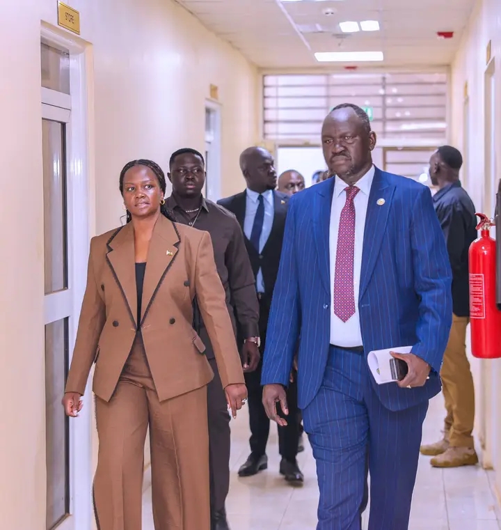 Presidential Special Envoy Visits Ebola preparedness Center, Donates 10 Vehicles