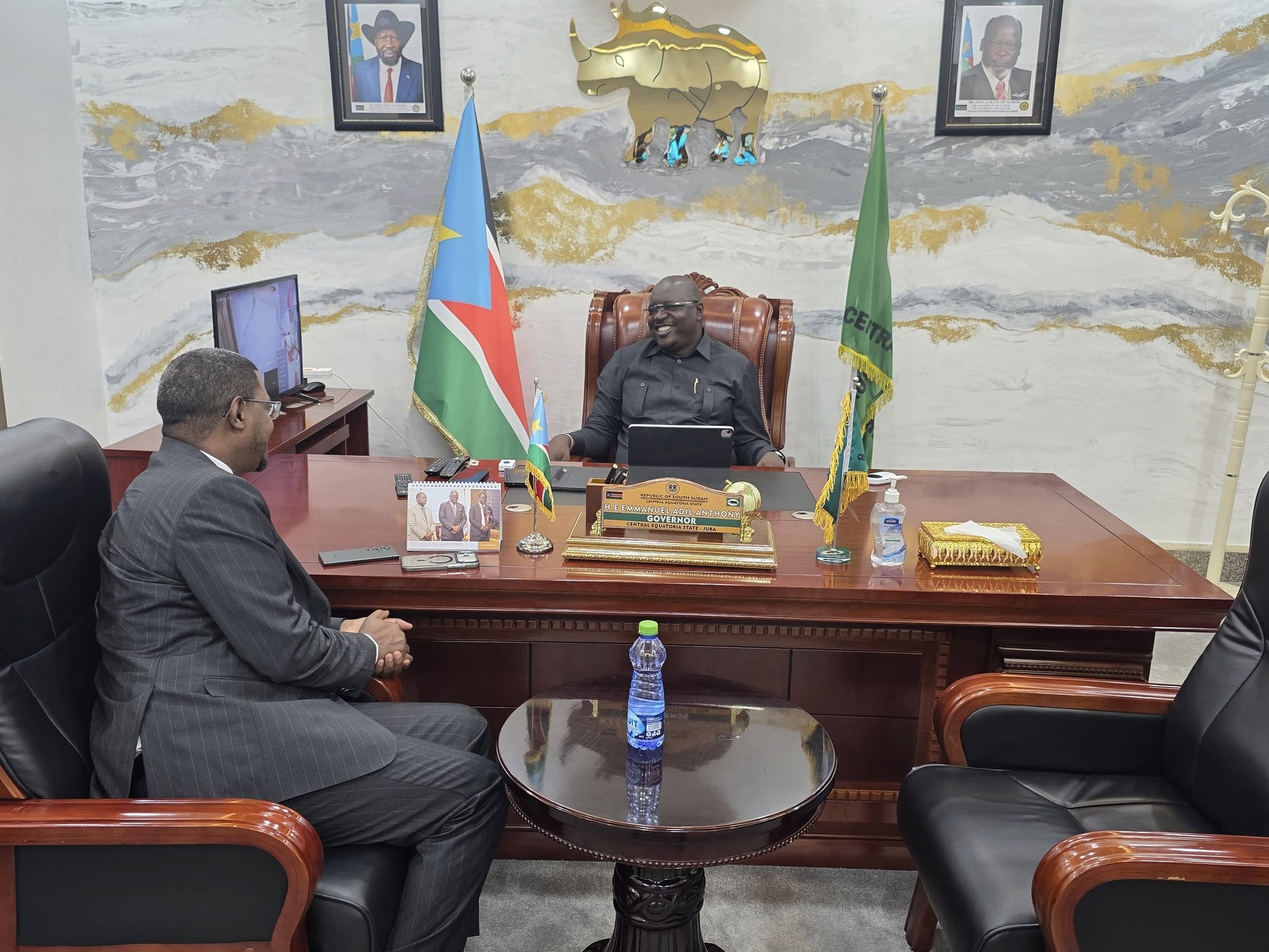 Governor Adil, Ambassador Delil Hold Talks on Strengthening Mutual Cooperation**
