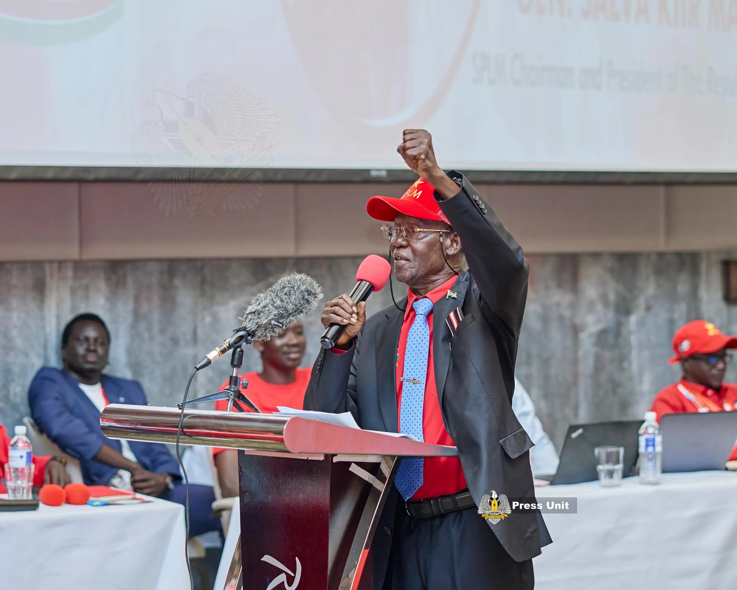 SPLM Chairman and President of the Republic, H.E. Salva Kiir Mayardit, has declared the Sudan People's Liberation Movement ready to lead South Sudan i