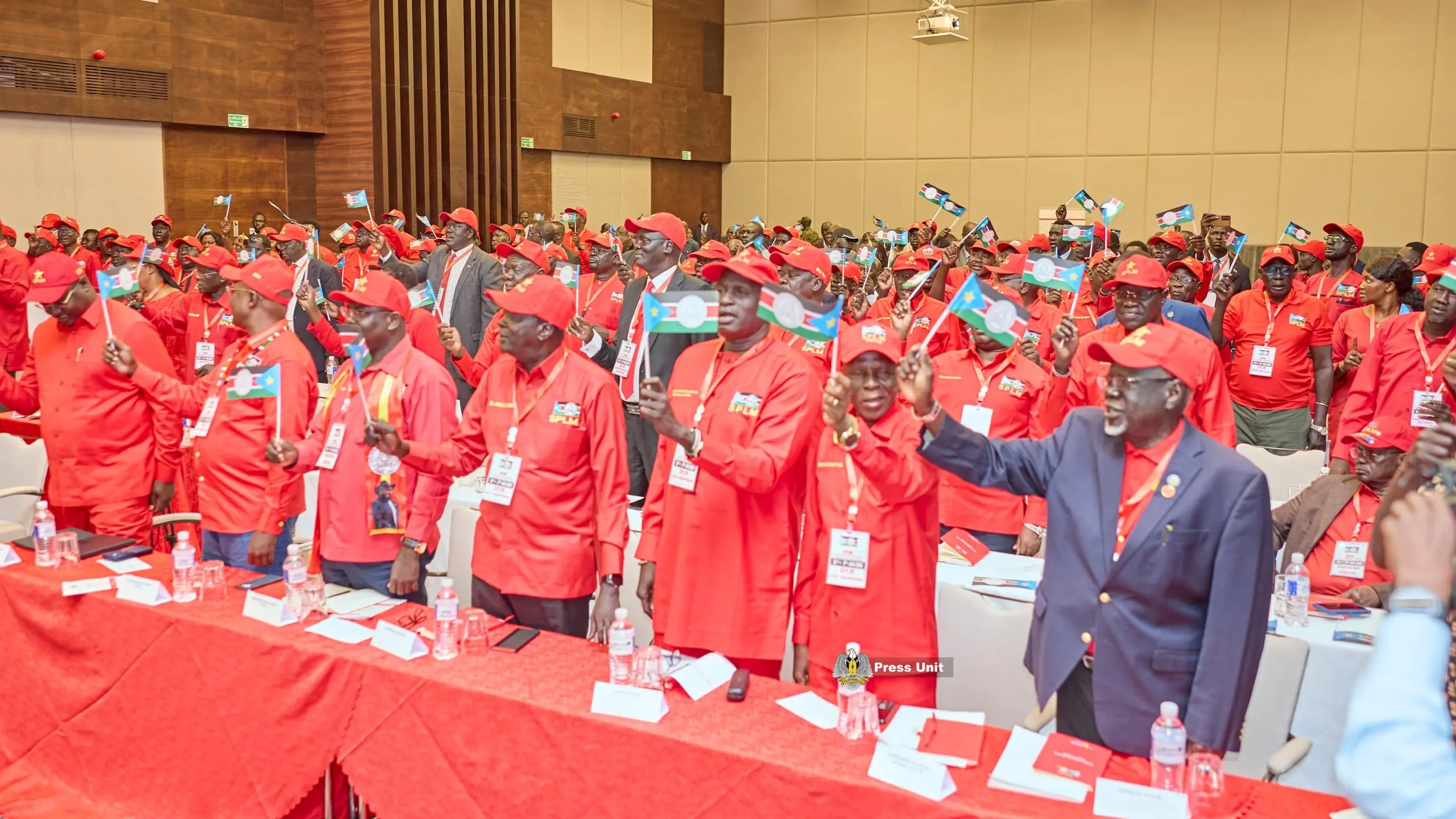 SPLM Chairman and President of the Republic, H.E. Salva Kiir Mayardit, has declared the Sudan People's Liberation Movement ready to lead South Sudan i