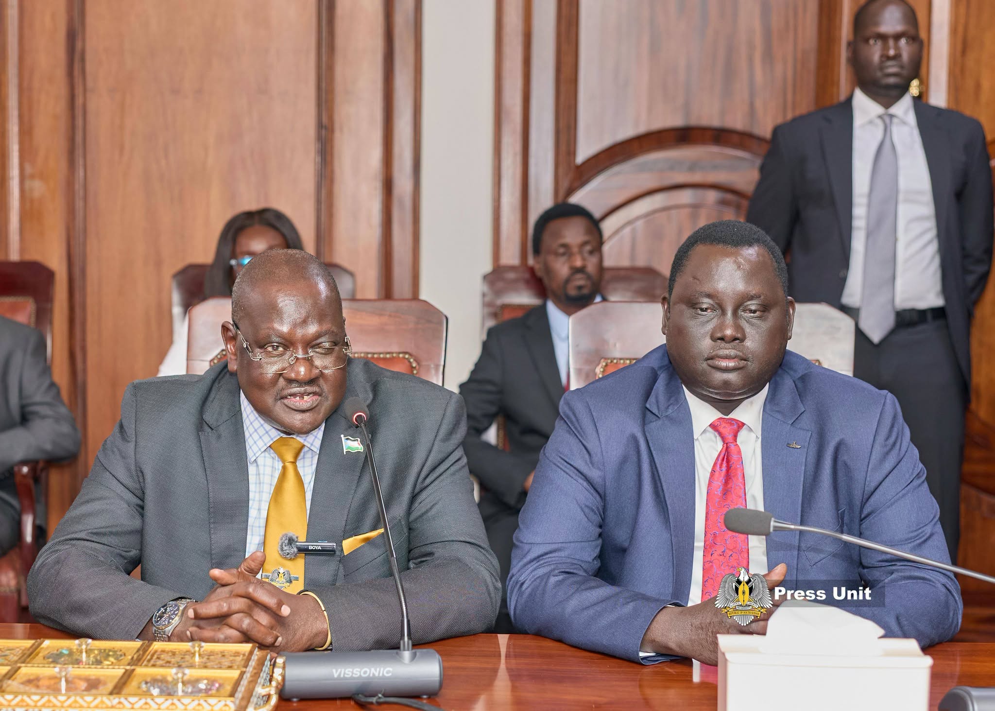 His Excellency, President Salva Kiir Mayardit on Monday presided over the swearing-in of a new presidential special envoy, a Cabinet minister, a membe