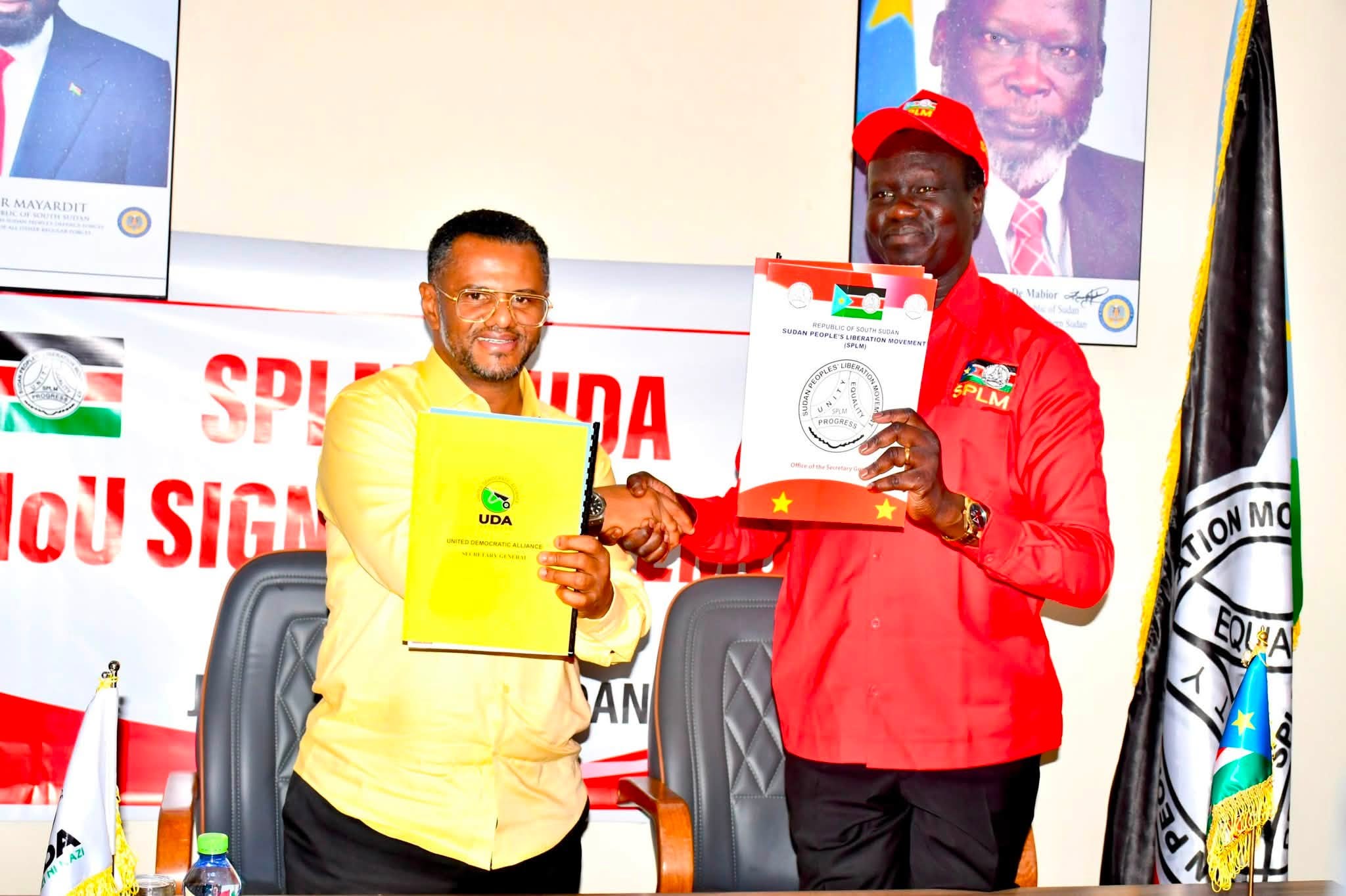 SPLM And Kenya’s Ruling UDA Sign Historic MoU, Formalising Strategic Partnership And Regional Integration