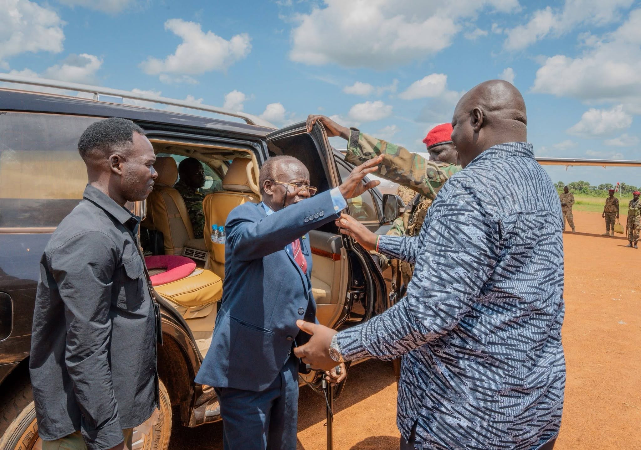 Vice President Igga Returns To Juba After Inaugurating University Of Yei