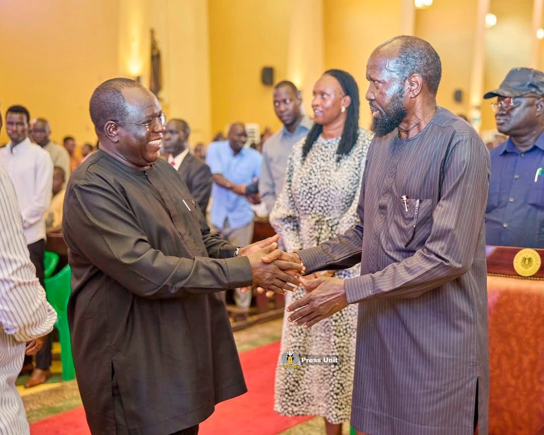 President Kiir Attends Holy Mass at St. Teresa Cathedral