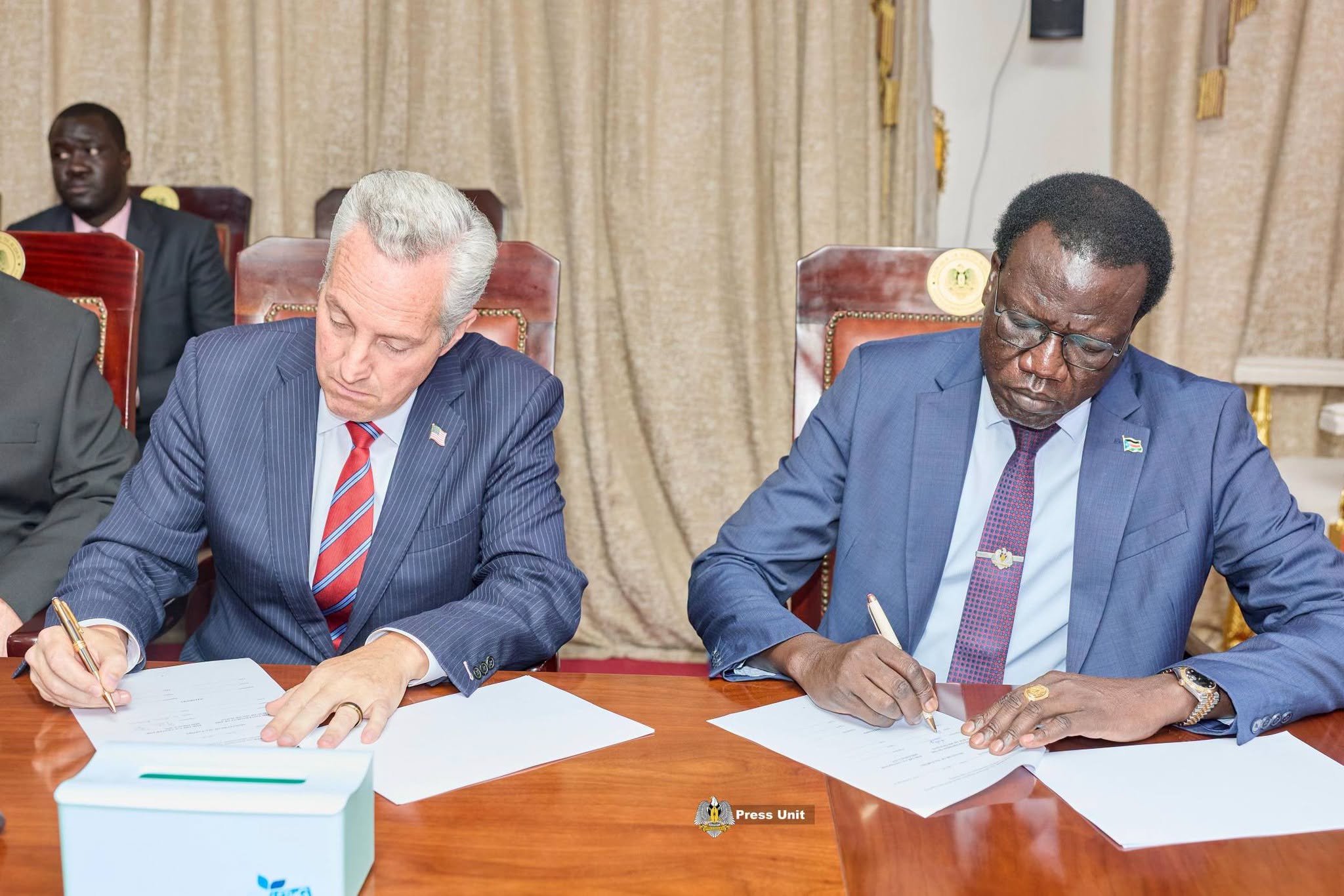 South Sudan And U.S. Center For Diplomacy Sign Strategic Cooperation MOU